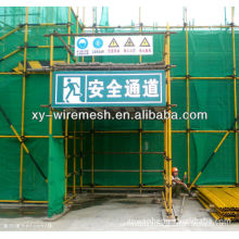 Construction Safety Mesh By ISO FACTORY in large building foundation